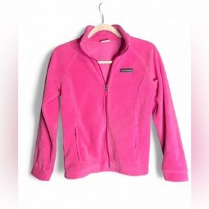 Columbia Vibrant Pink Fleece Outerwear